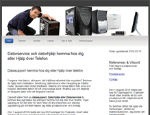 Tablet Screenshot of datathomas.se